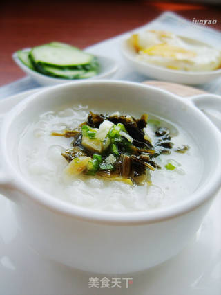 Kfc's Additive Version-pickled Vegetables and Bamboo Shoots Porridge recipe