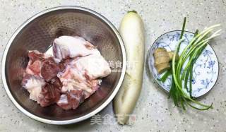 Radish and Bacon Hoof Soup with Fresh Eyebrows recipe