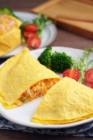 The Omelet Rice that Children Love to Eat is So Simple-egg recipe