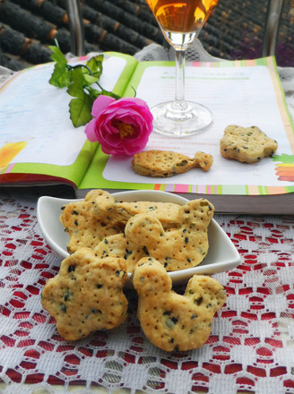 Scallion Soda Crackers recipe