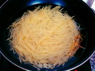 Thousands of Potato Shreds with Cold Dressing recipe