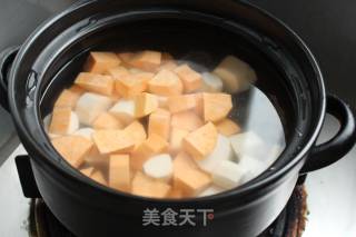 Yam Sweet Potato Soup recipe