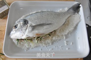 Salt-grilled Mullet recipe