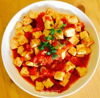 Tomato Stew Tofu recipe