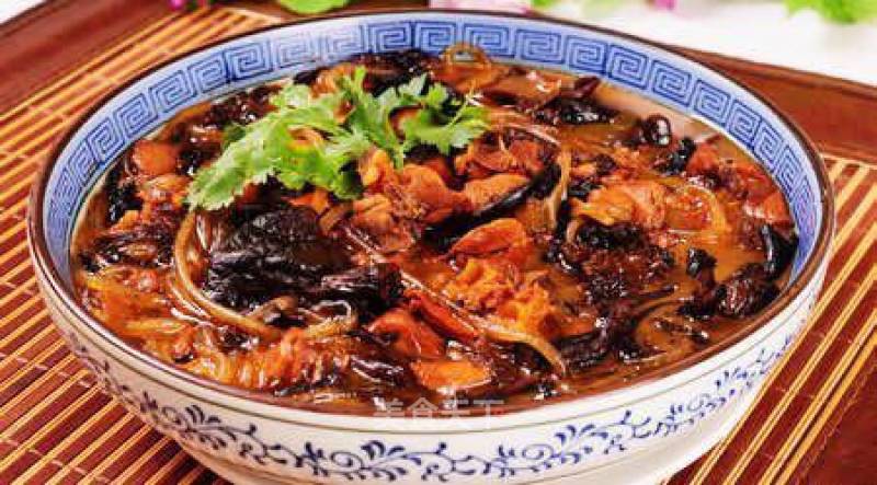 Chicken Drumstick Version Chicken Stewed with Mushrooms recipe