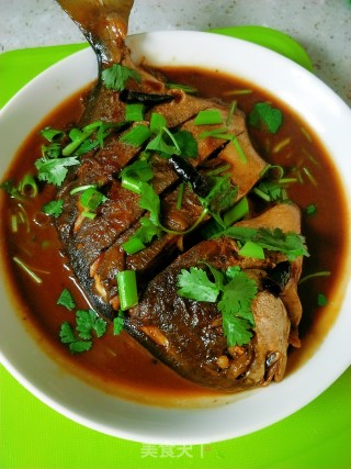 Braised Pomfret recipe