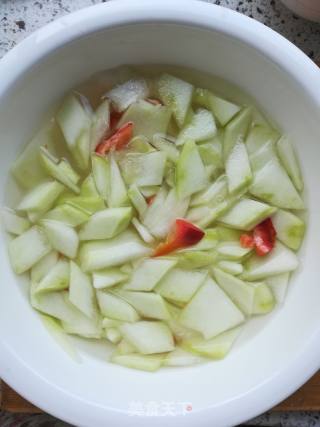 Sweet and Sour Melon Peel recipe