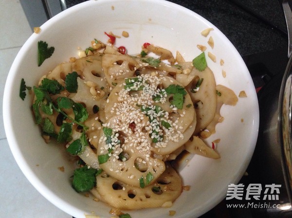 Cold Lotus Root Slices recipe