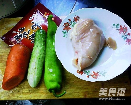 Stir-fried Chicken with Sauce recipe