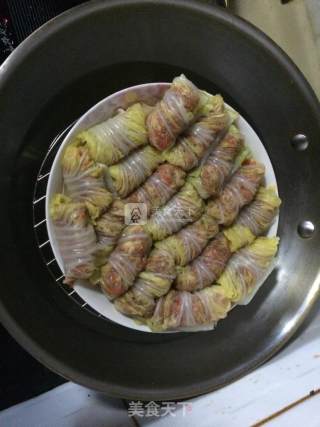 Steamed Cabbage Rolls recipe