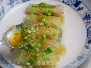 Cabbage Rolls with Mixed Vegetables and Shrimp recipe