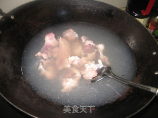 Purple Huaishan Pork Bone Soup recipe