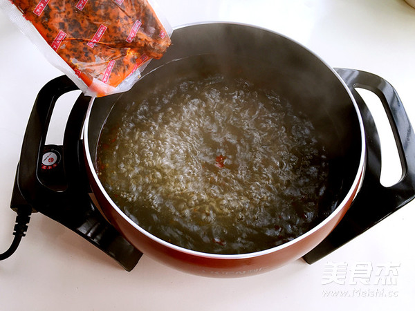Spicy Red Oil Hot Pot recipe