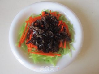 Mixed Vegetables Mixed with Shredded Chicken recipe