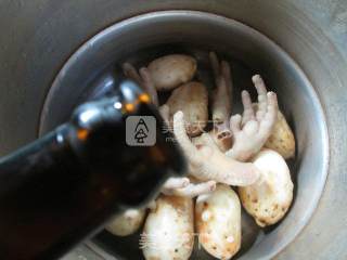 Chicken Feet and Taro Soup recipe