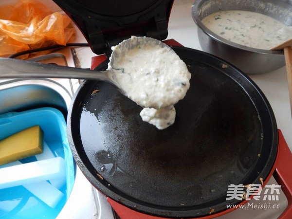 Green Bean Dregs Pancakes recipe