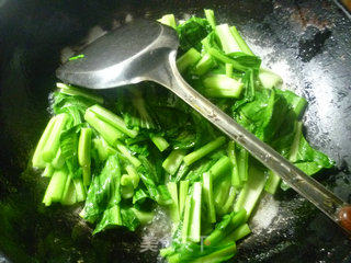 Stir-fried Rape Root recipe