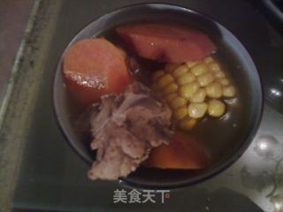 Carrot and Corn Casserole Spare Rib Soup recipe
