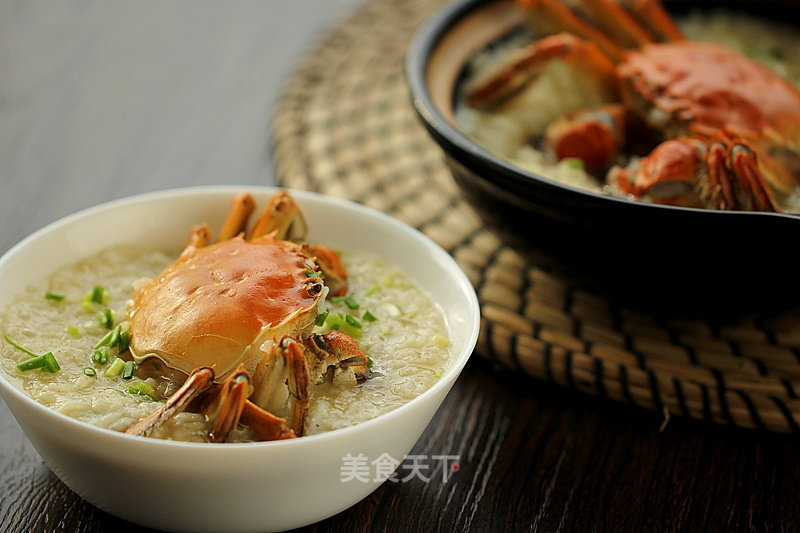 Crab Congee recipe