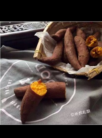 Microwave "roasted" Sweet Potatoes recipe