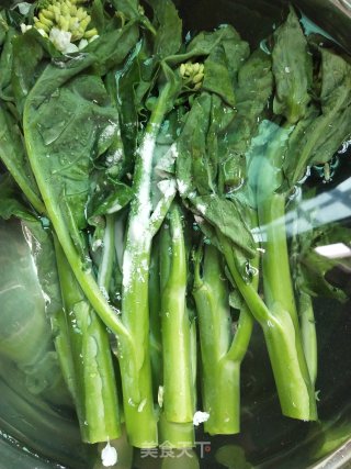 Stir-fried Chinese Kale recipe
