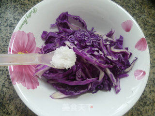 Hot and Sour Purple Cabbage recipe