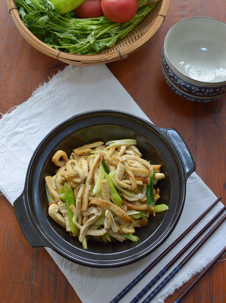 Tofu with Scallions recipe