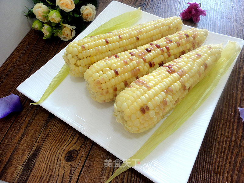 Poached Fruit Corn recipe