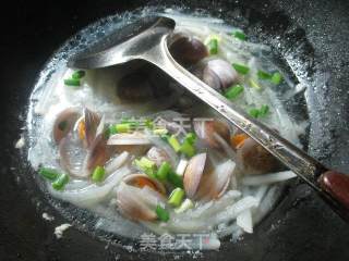 Radish Clam Soup recipe