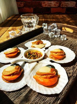 Steamed Scallops recipe