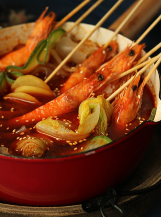 Spicy Skewer Shrimp