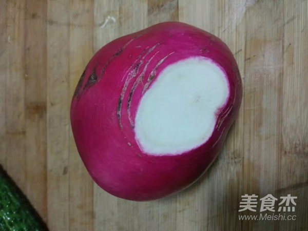 Sweet and Sour Radish Shreds recipe