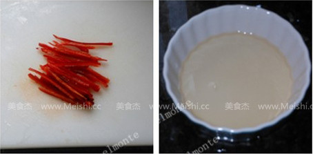 Cold White Jade Bitter Gourd recipe