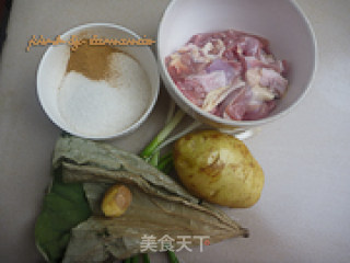 Steamed Chicken Nuggets with Lotus Leaves recipe