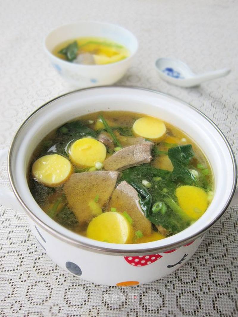 Pork Liver Japanese Tofu Soup recipe
