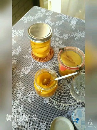 Canned Yellow Peaches (anhydrous Version)