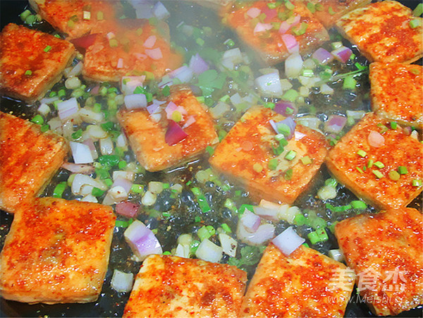 Garlic Stinky Tofu recipe