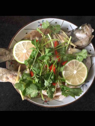 Thai Style Steamed Lemon Fish recipe