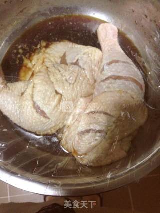 Roasted Chicken Drumsticks with Honey Sauce recipe