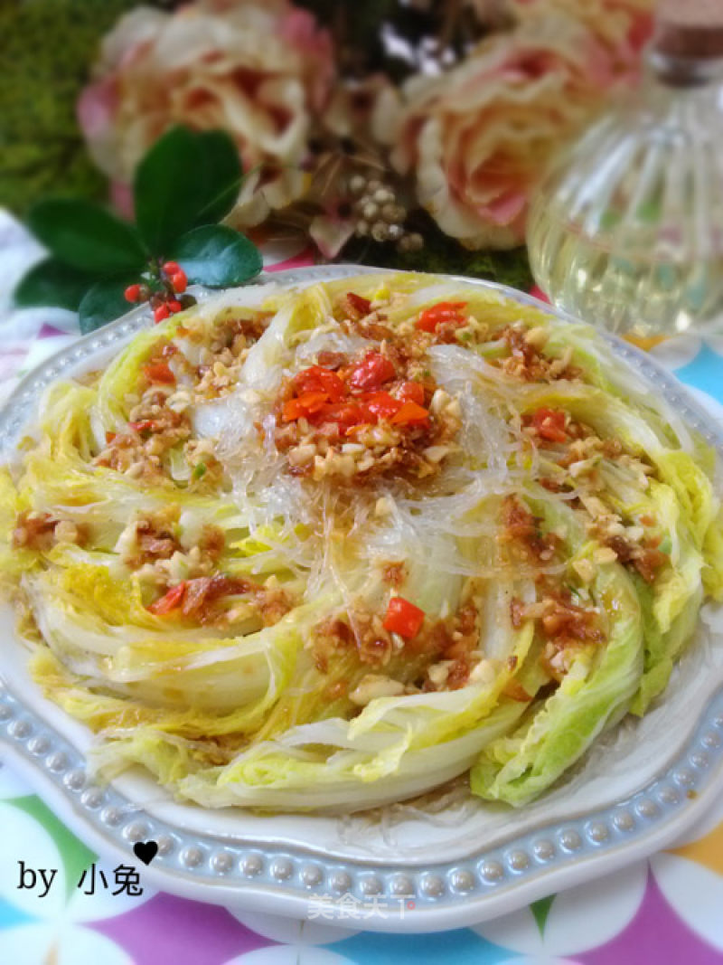 Garlic Vermicelli Baby Cabbage-cabbage to Make Seafood Flavor recipe