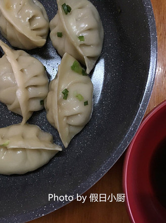 Breakfast Pot Stickers recipe