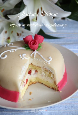 Super Multi-picture Sharing-marsipankake (fondant Cake) recipe