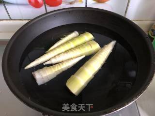Grass Head Bamboo Shoot Meat Wonton#春野菜# recipe