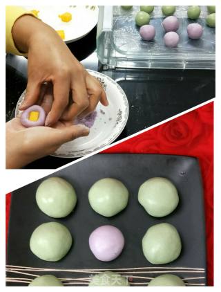 Three Color Glutinous Rice Balls recipe