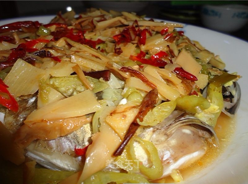 You are So Spicy---pickled Pepper Fish Head recipe