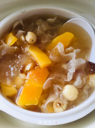 Papaya and Lotus Seed Syrup recipe