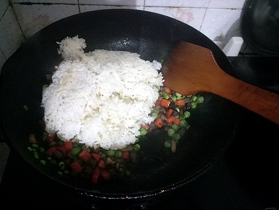 Assorted Pineapple Fried Rice recipe