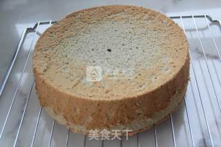 Black Sesame Paste Chiffon Cake recipe
