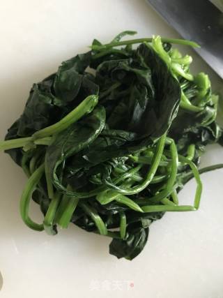 Cold Spinach (quick Vegetables) recipe