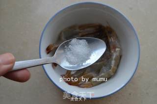 Oil-free Garlic Open Back Shrimp recipe